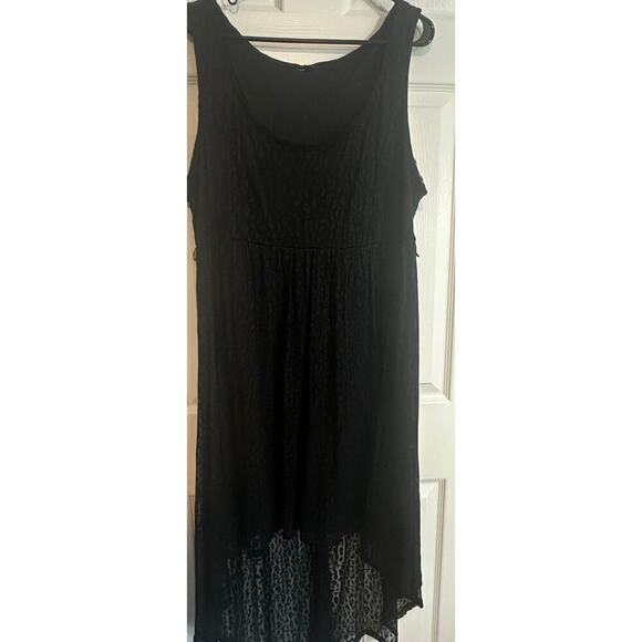 Torrid Black Lace Sleeveless Hi-Lo Dress - Picture 1 of 8